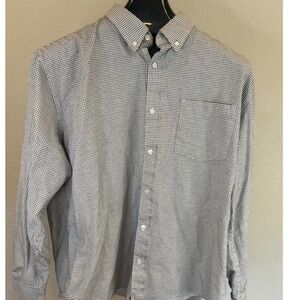 ELLIOT MULRYAN Mens XL Long Sleeve Button Up Casual Dress Shirt